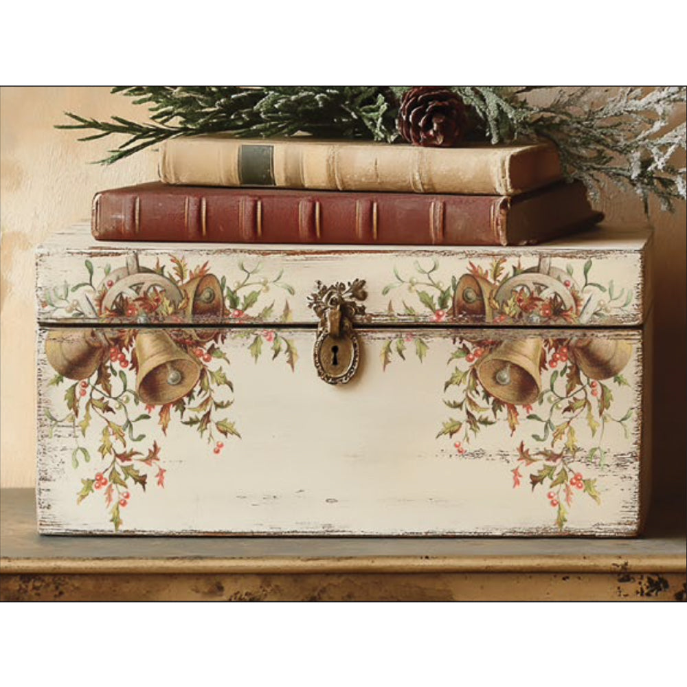 IOD Santa's Hollow Decor Transfer - Iron Orchid Designs | Limited Edition