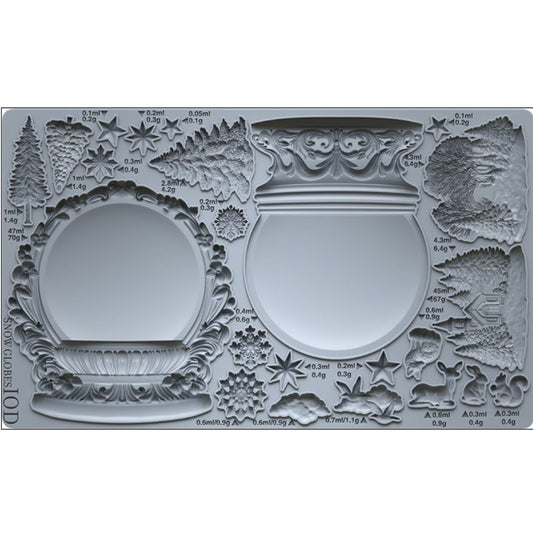 IOD Snow Globes Decor Mould - Iron Orchid Designs | Limited Edition