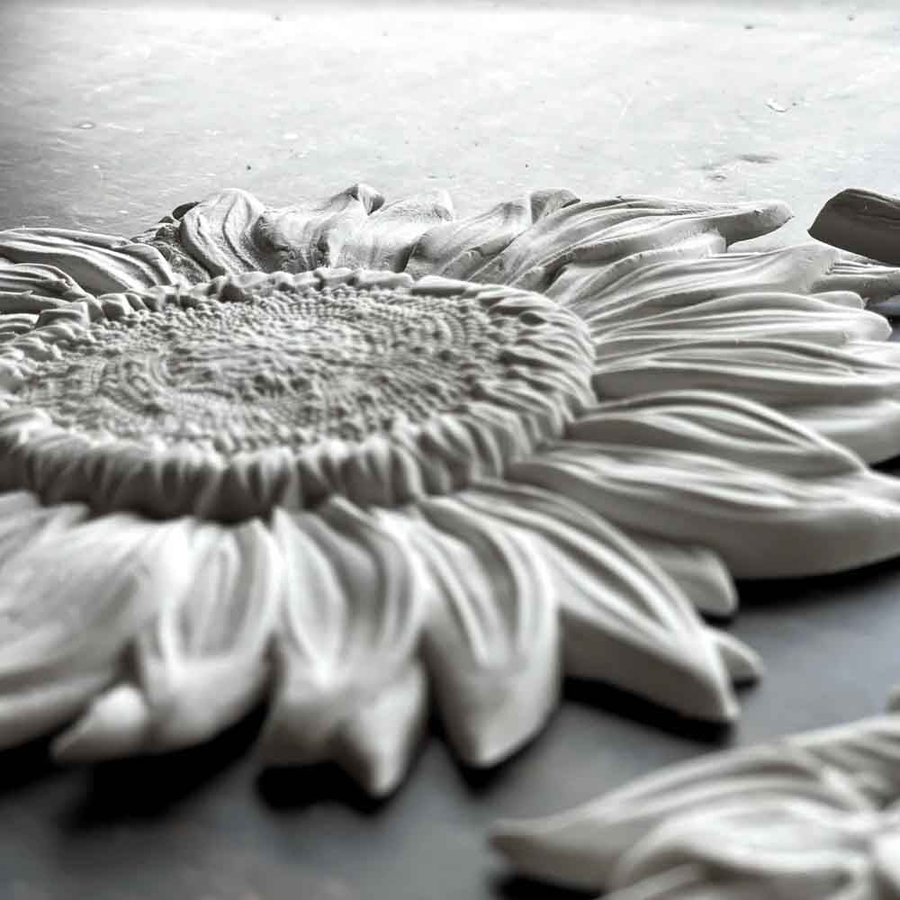 IOD Sunflowers Decor Mould - Iron Orchid Designs