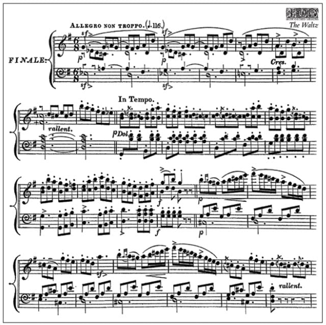 IOD The Waltz Decor Stamp - Iron Orchid Designs