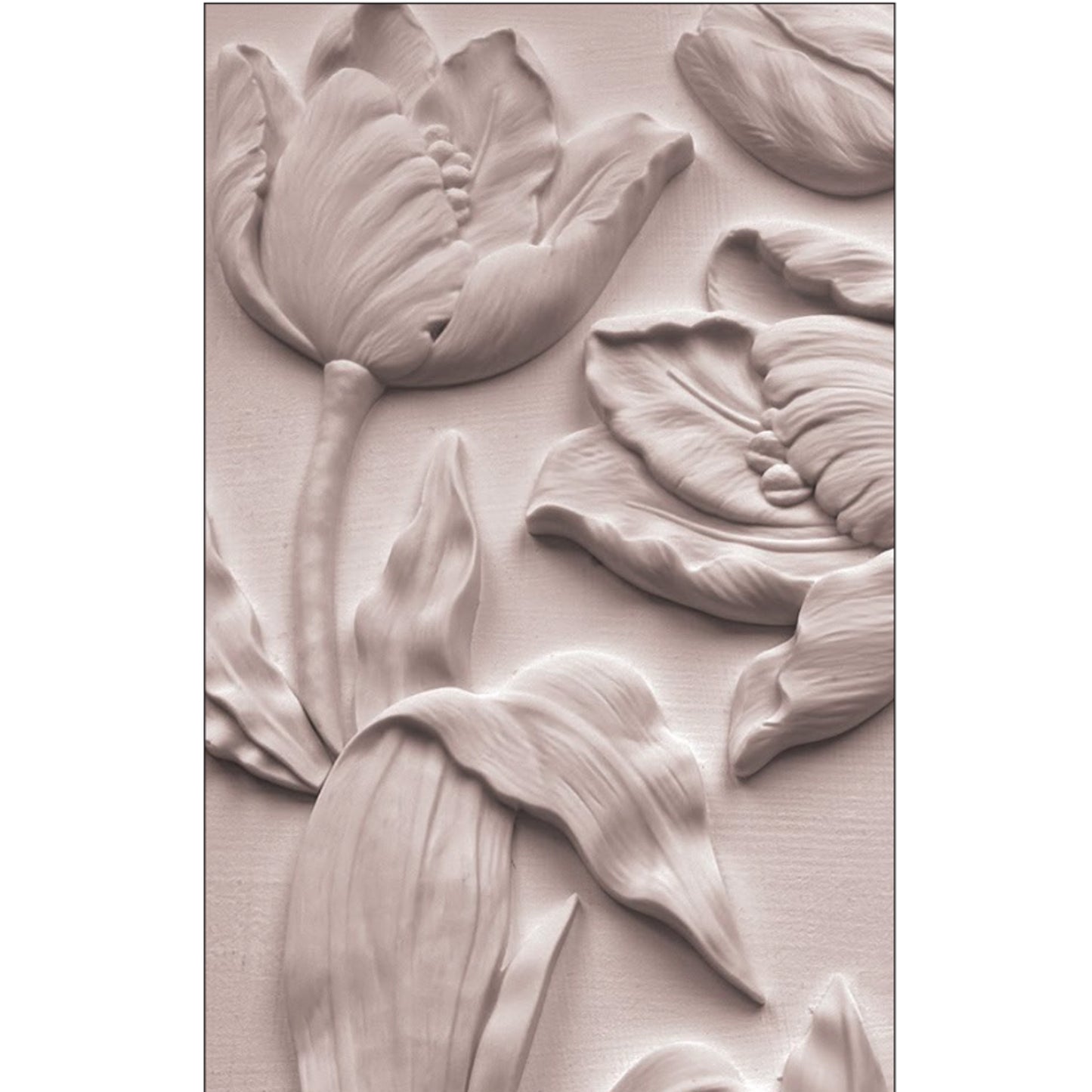 IOD Tulips Decor Mould - Iron Orchid Designs