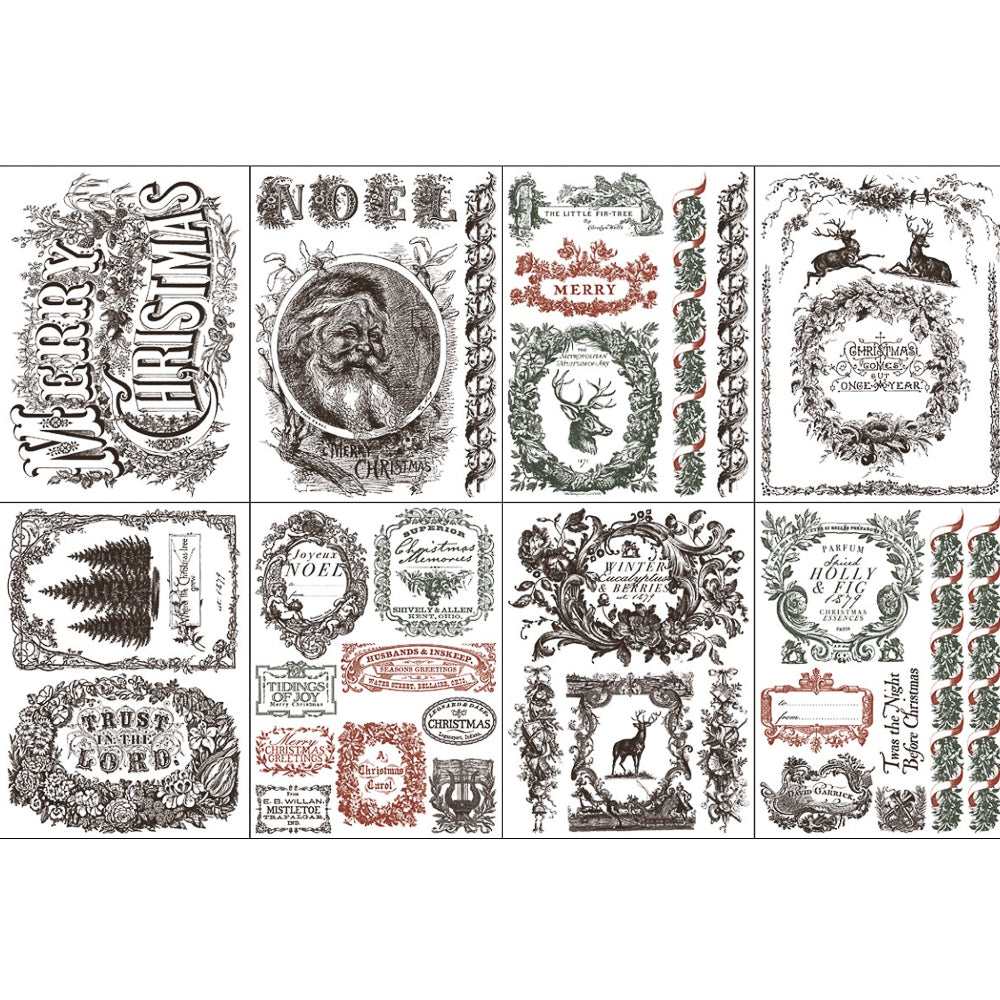 IOD Twelfth Night Paint Inlay - Iron Orchid Designs | Limited Edition