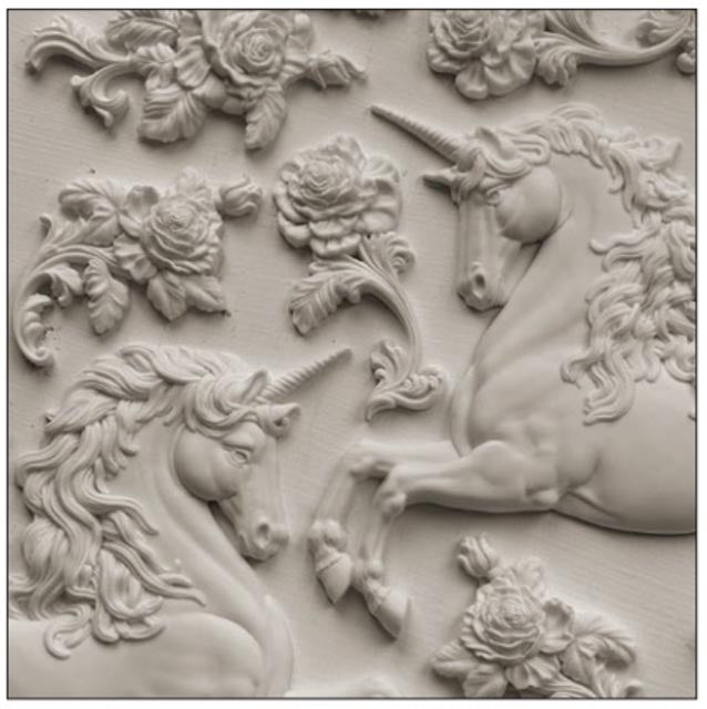 IOD Unicorns Decor Mould - Iron Orchid Designs