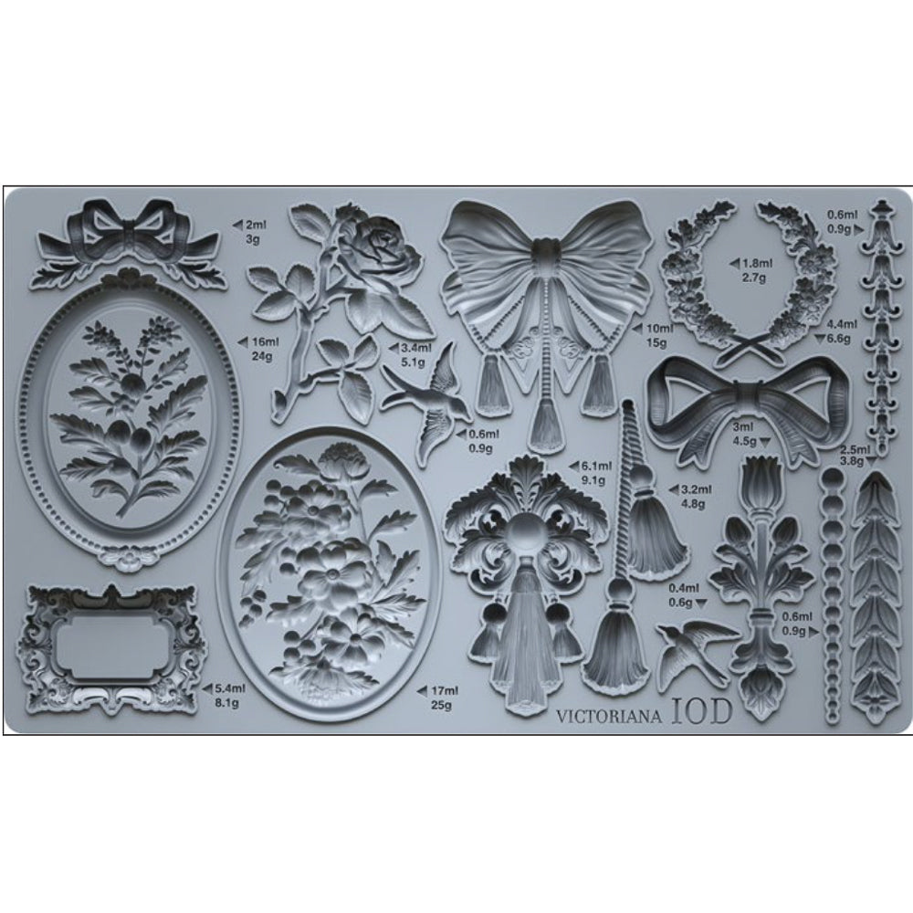 IOD Victoriana Decor Mould - Iron Orchid Designs | Limited Edition