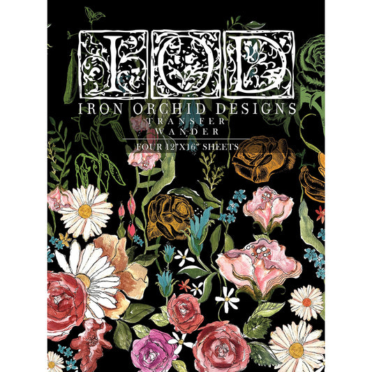 IOD Wander Decor Transfer - Iron Orchid Designs