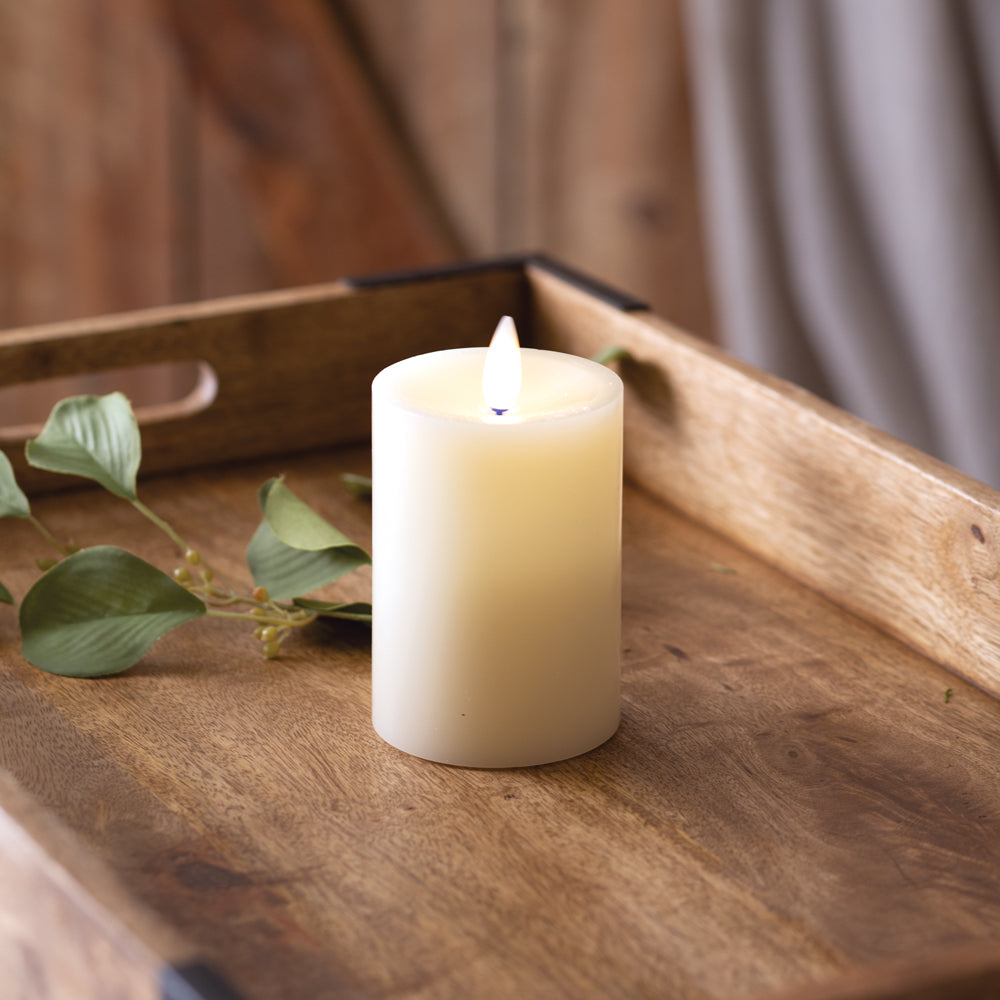 Infinite Wick Wax Pillar Candle - 3x4