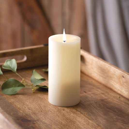 Infinite Wick Wax Pillar Candle - 3x6