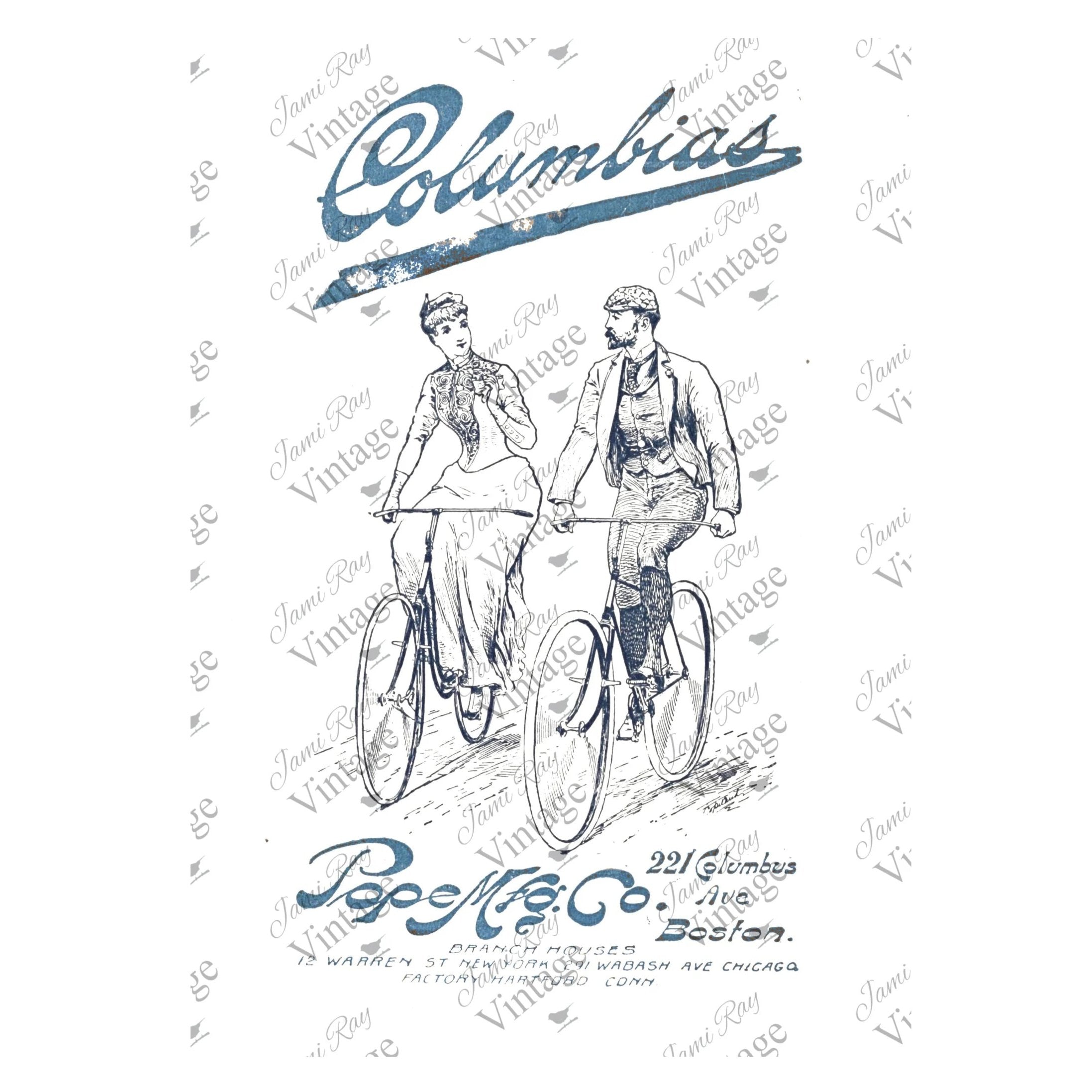 Columbias Bicycle A4 Rice Paper - JRV | Made in USA – Stockton Farm