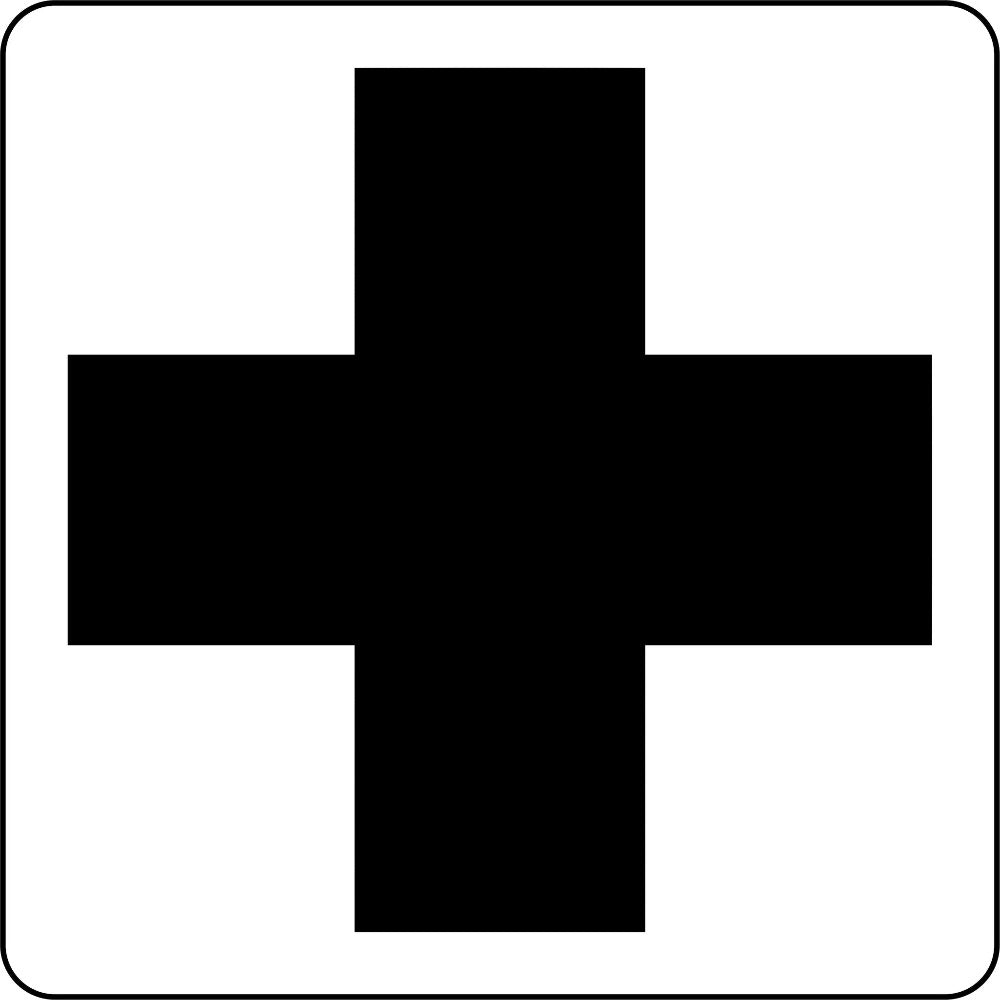 JRV Stencil - Cross Symbol