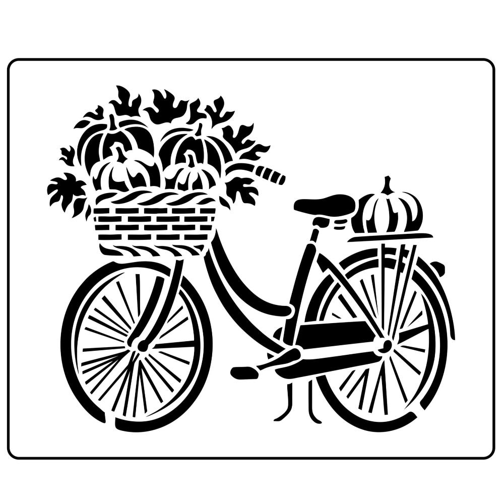 JRV Stencil - Fall Bicycle