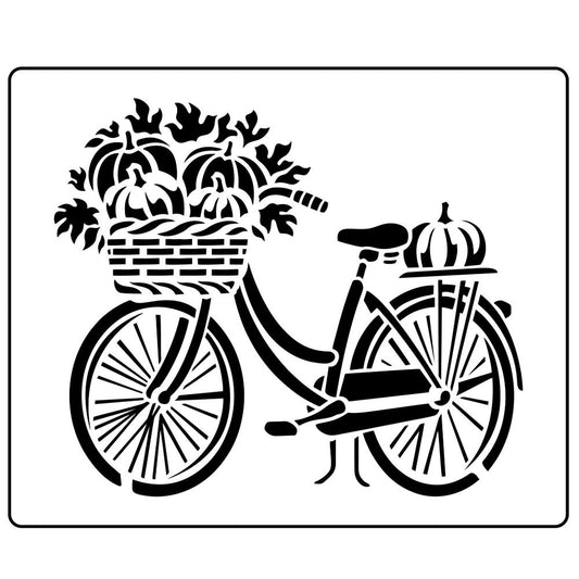 JRV Stencil - Fall Bicycle