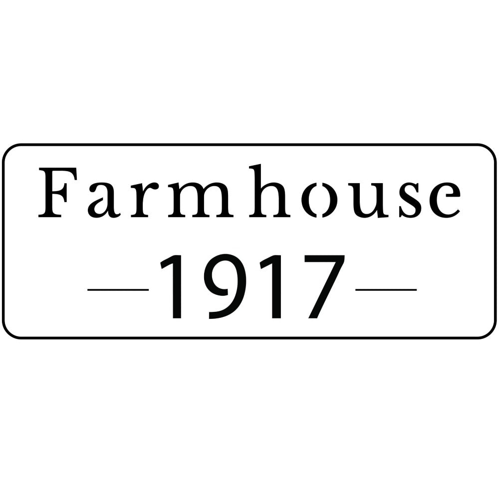 JRV Stencil - Farmhouse 1917