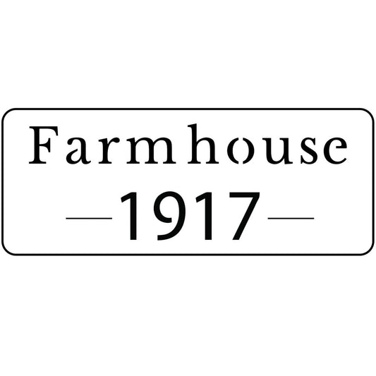 JRV Stencil - Farmhouse 1917