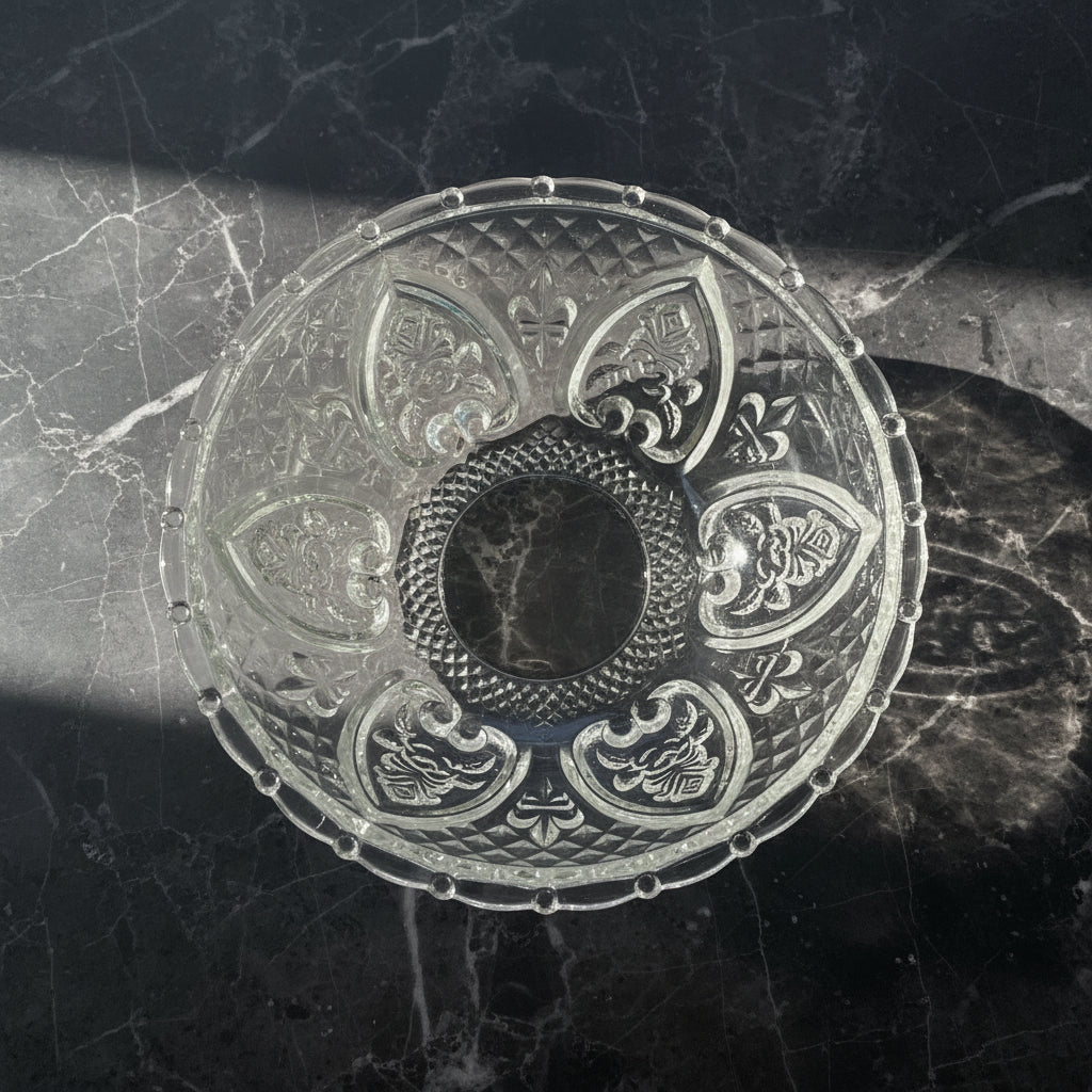 1970s KIG Hearts with Roses Bowl