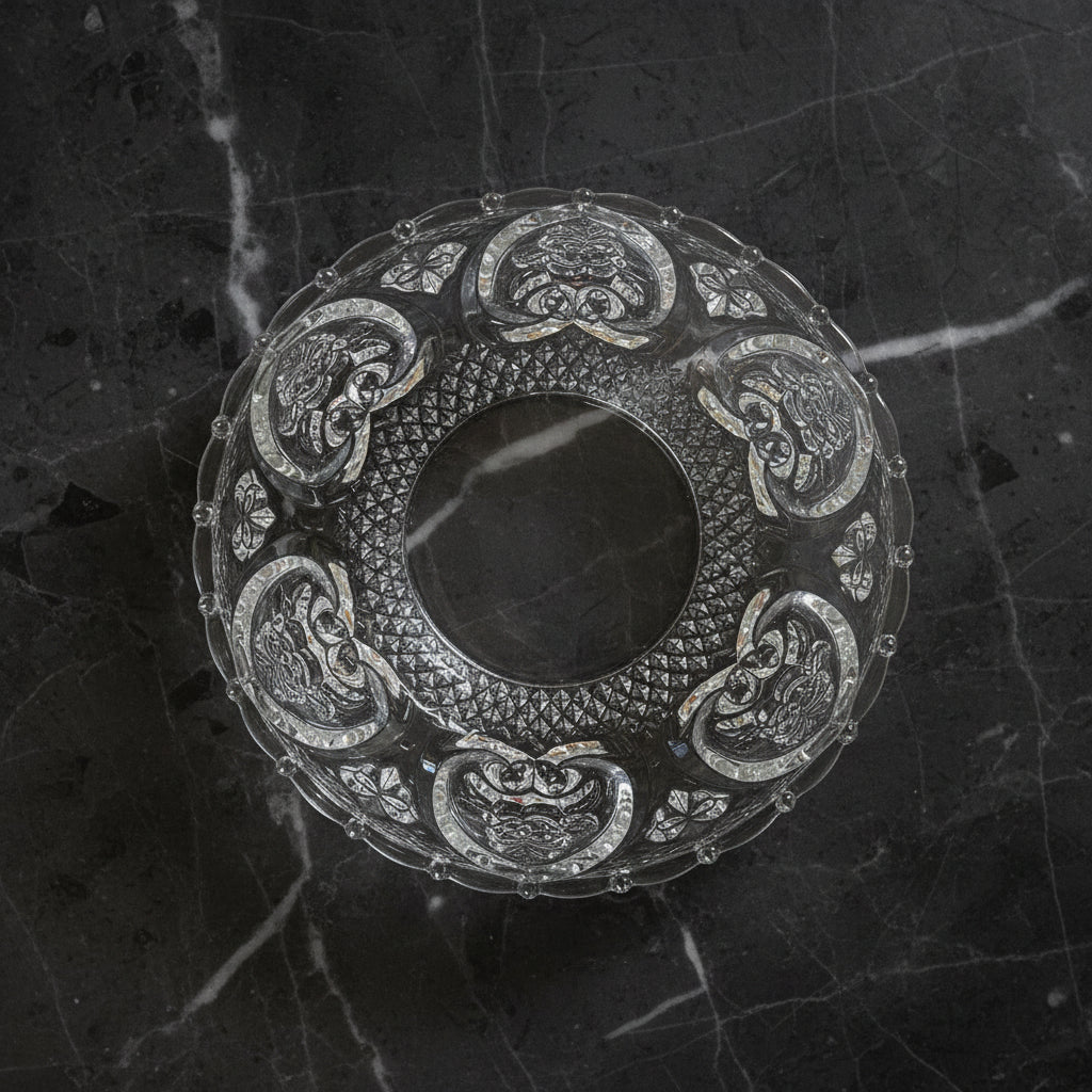 1970s KIG Hearts with Roses Bowl