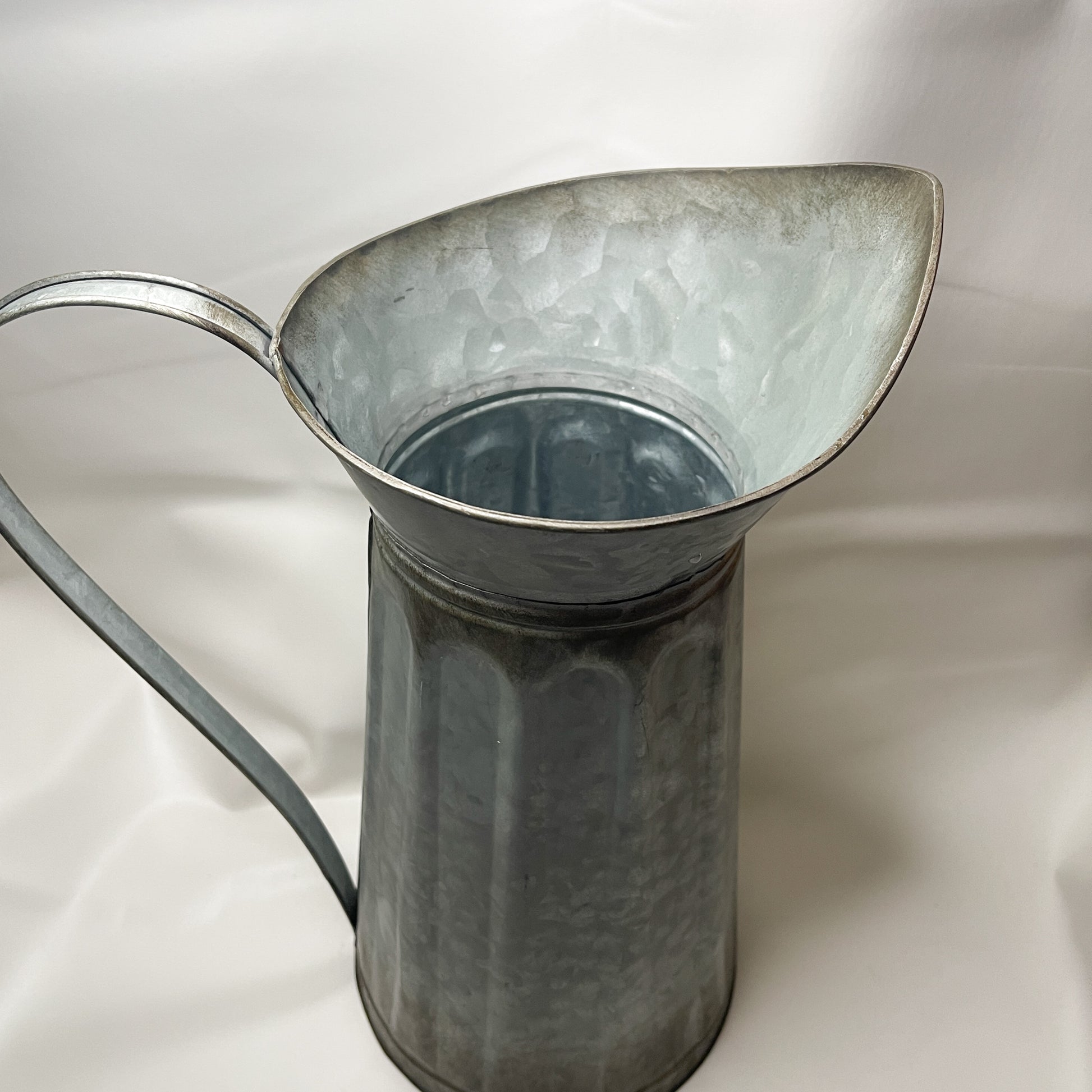 Galvanized Decorative Pitcher