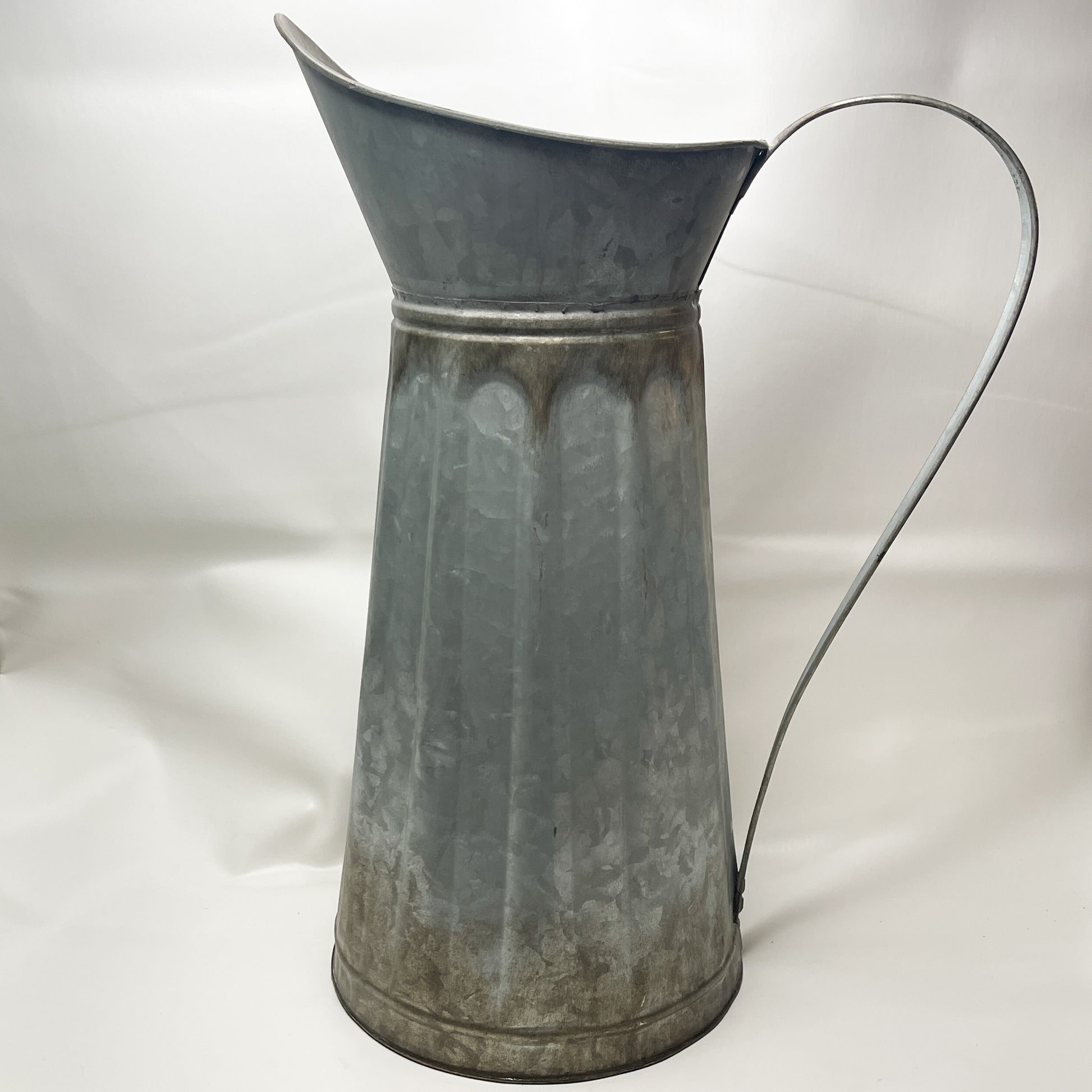 Galvanized Decorative Pitcher