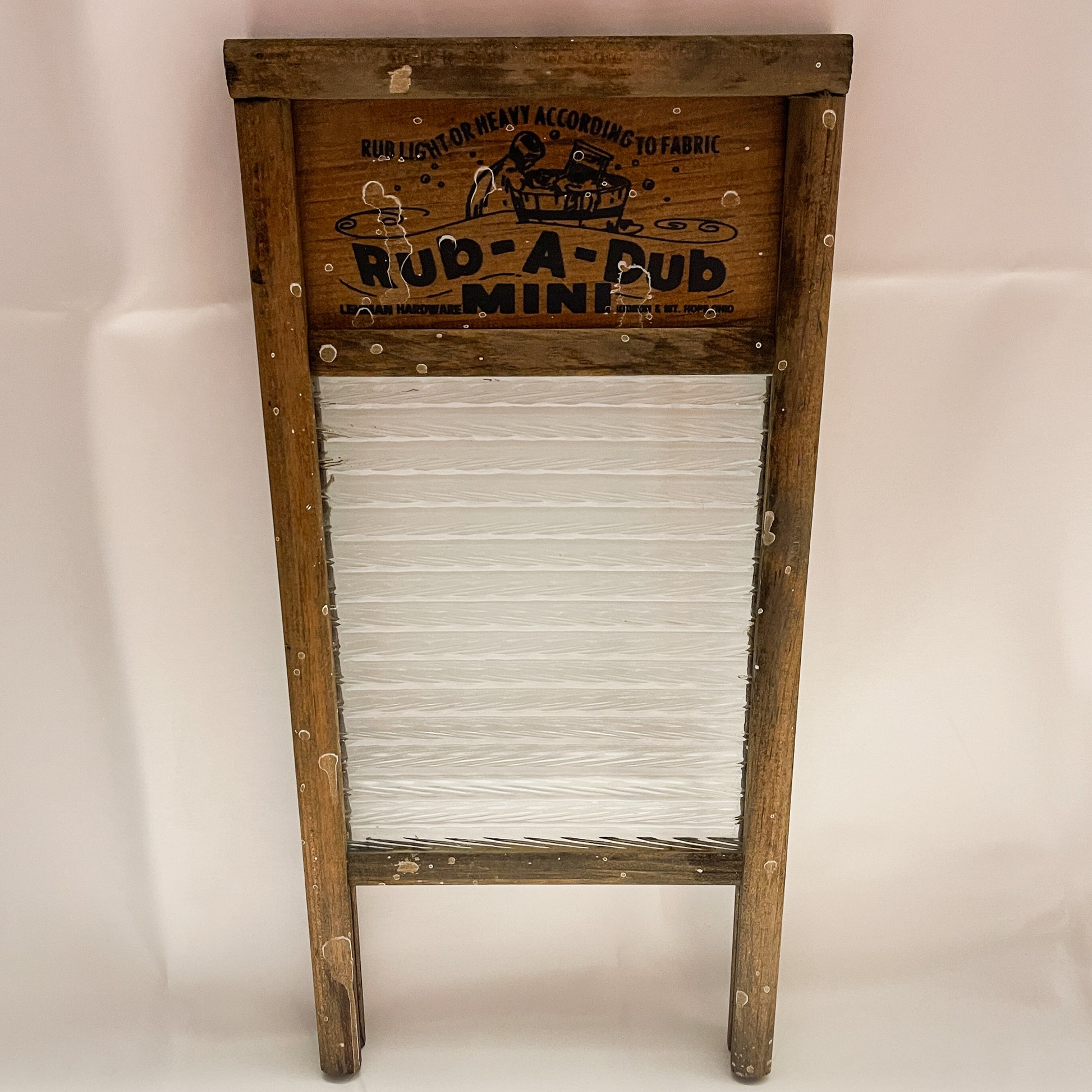 Lehman Hardware Rub-A-Dub Mini Washboard