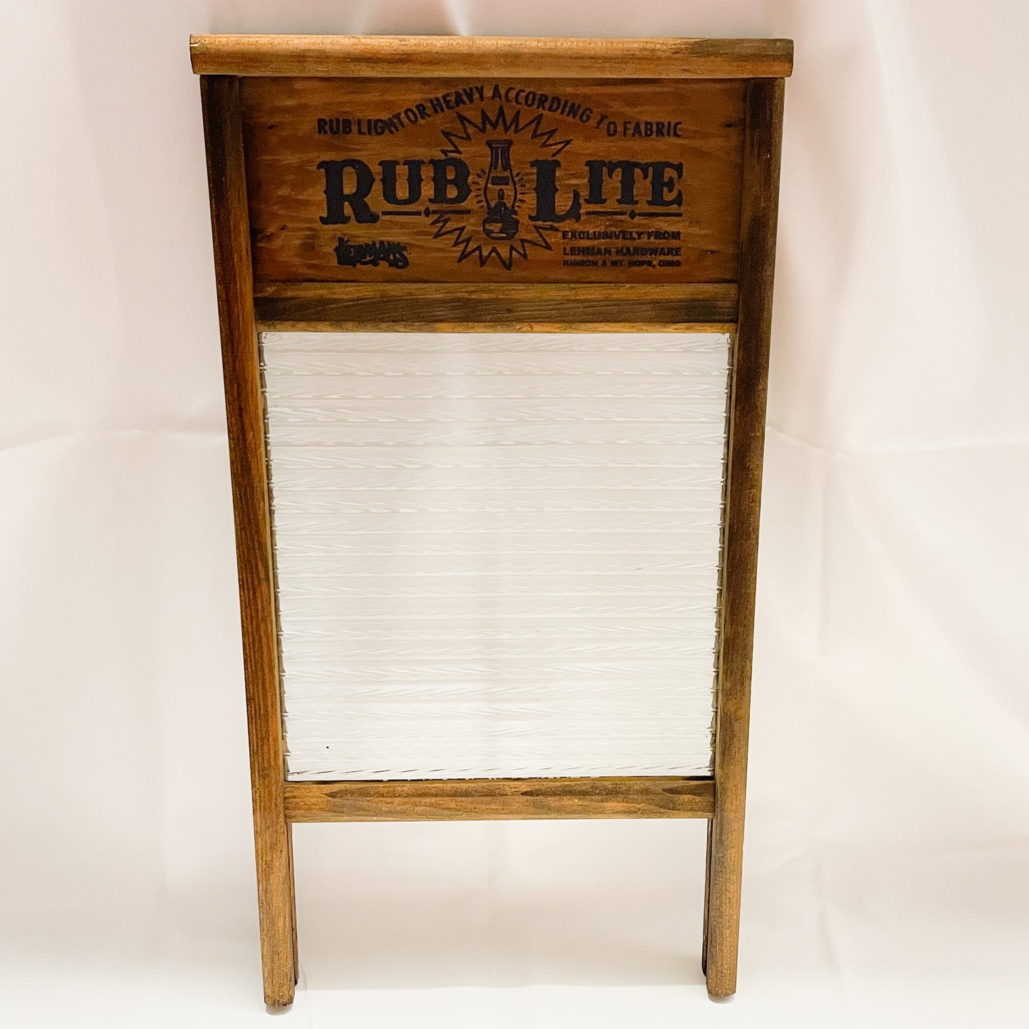 Lehman's Glass Rub Lite Washboard