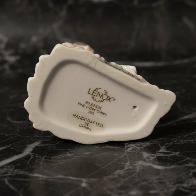 2002 Lenox Lighthouse Calendar Sculpture February | Vintage Figurine