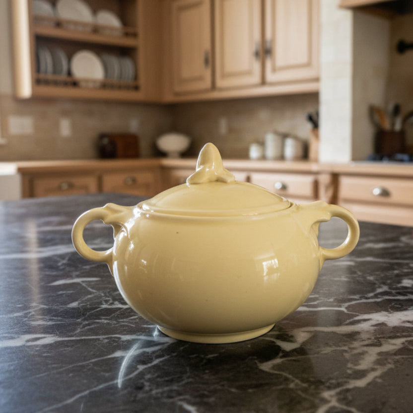 Vintage Taylor, Smith & Taylor Lu-Ray Pastels Sugar Bowl