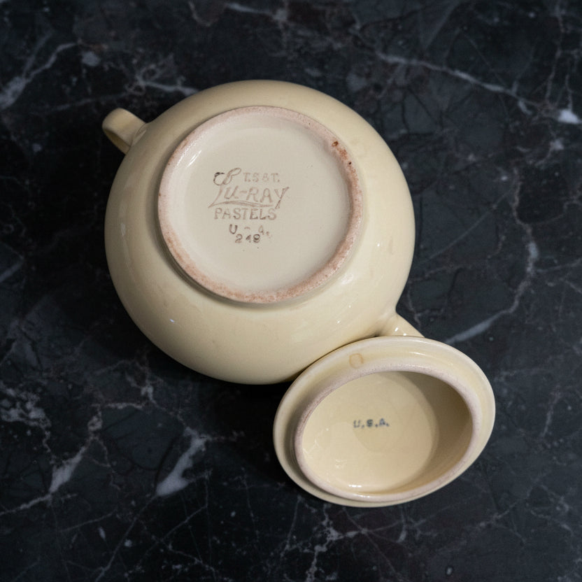 Vintage Taylor, Smith & Taylor Lu-Ray Pastels Sugar Bowl