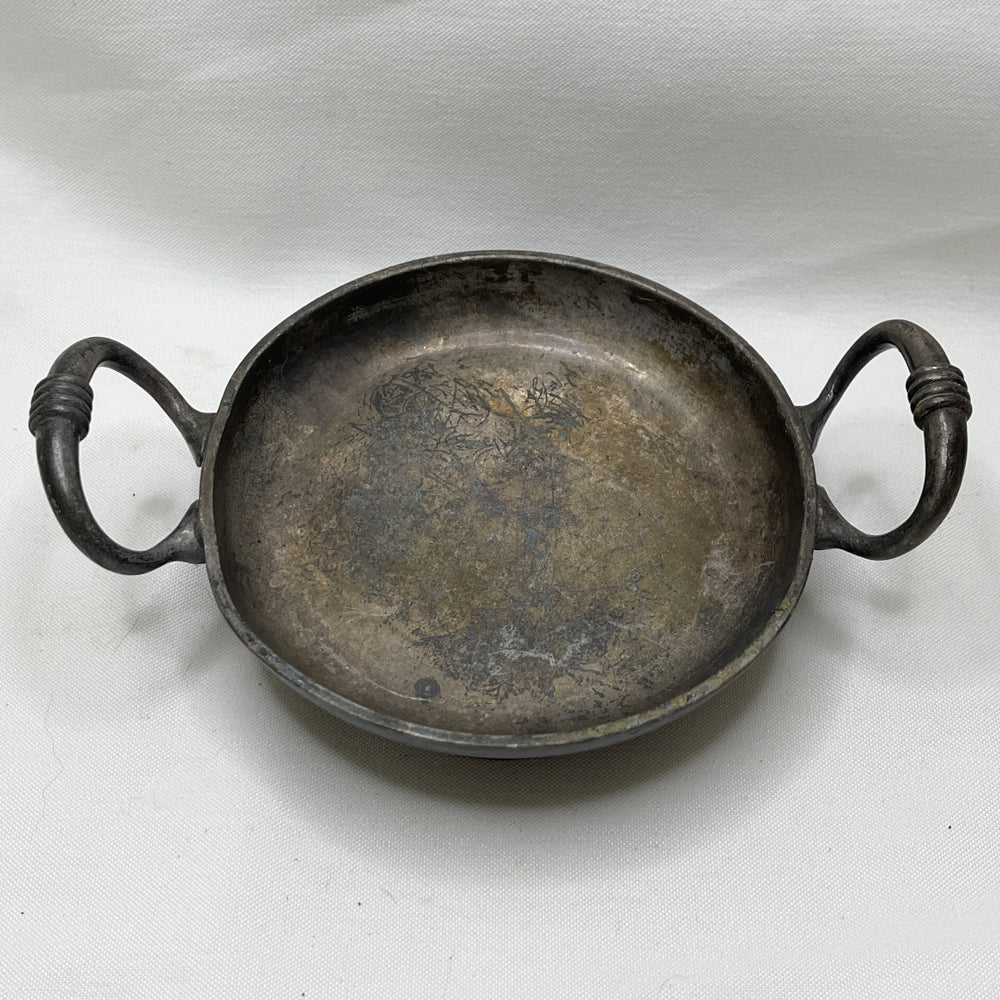 Meriden B Co Handled Dish