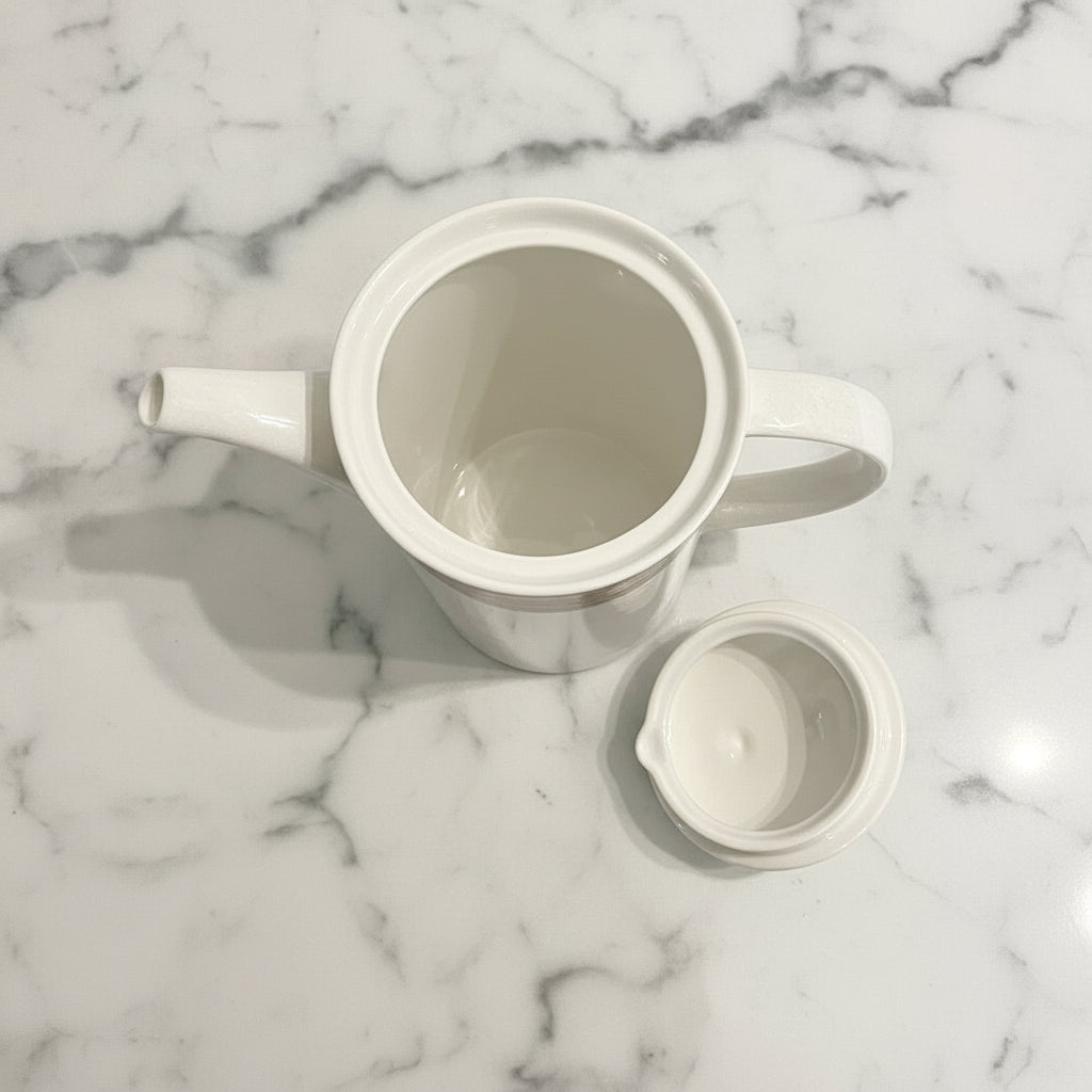 Vintage Mikasa Intaglio Cac06 Tracings Coffee Pot