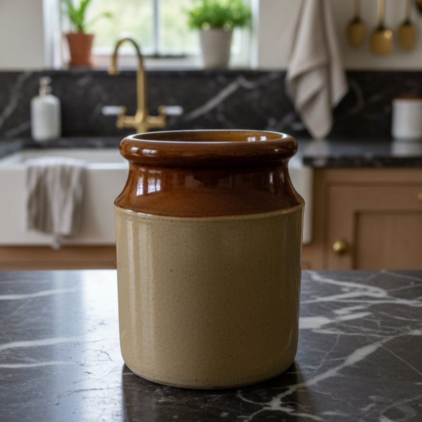 1970s Moira English Stoneware Crock - Kitchen Things | England