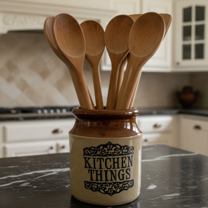 1970s Moira English Stoneware Crock - Kitchen Things | England