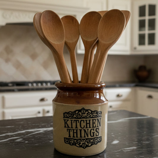 1970s Moira English Stoneware Crock - Kitchen Things | England