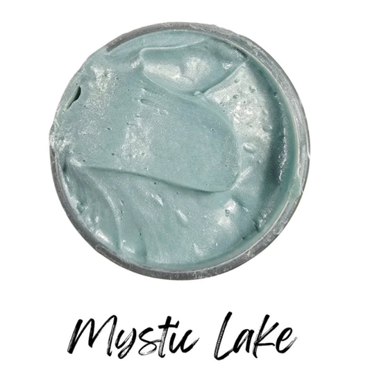 Mystic Lake Metallic Stencil Paste by Paint Couture - Made in USA