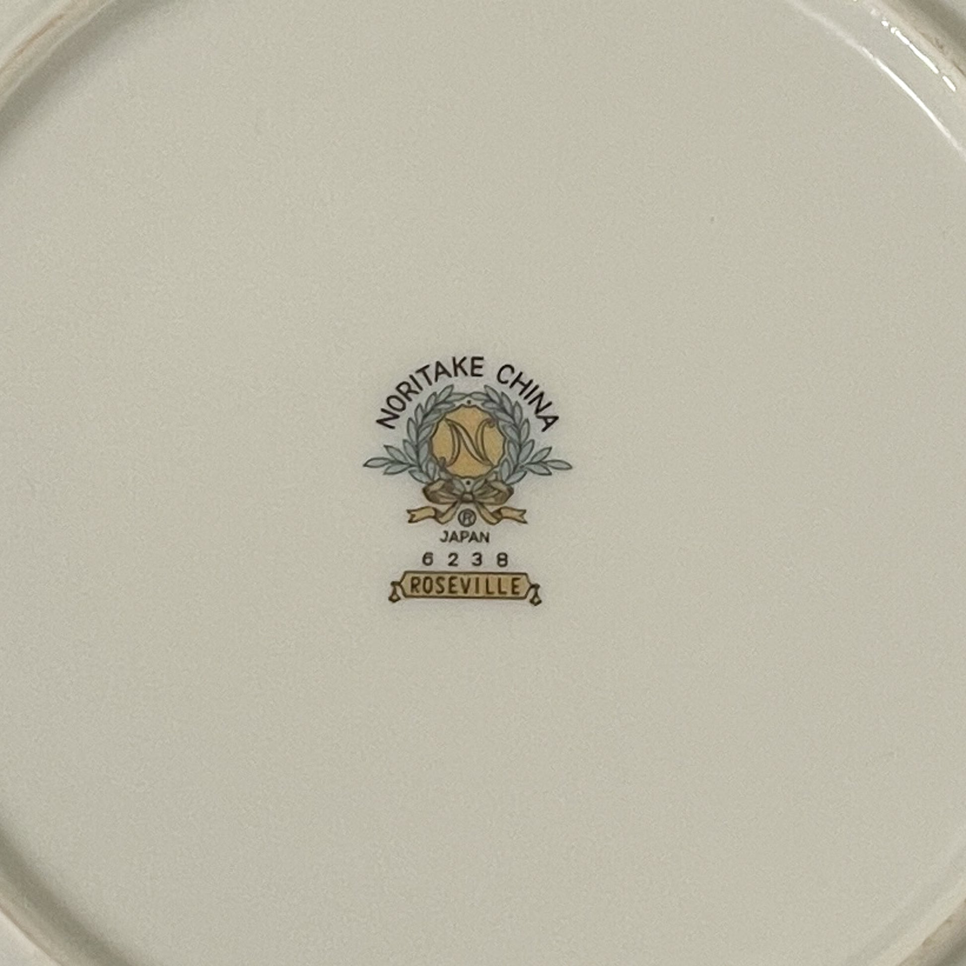 Vintage Noritake China Roseville Salad Plate