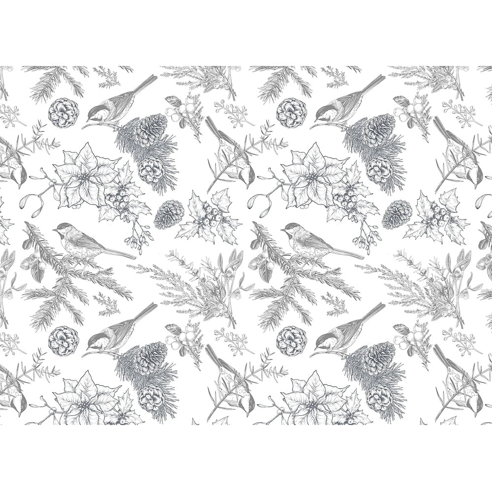 Paintable Christmas Decoupage Paper - Roycycled Treasures