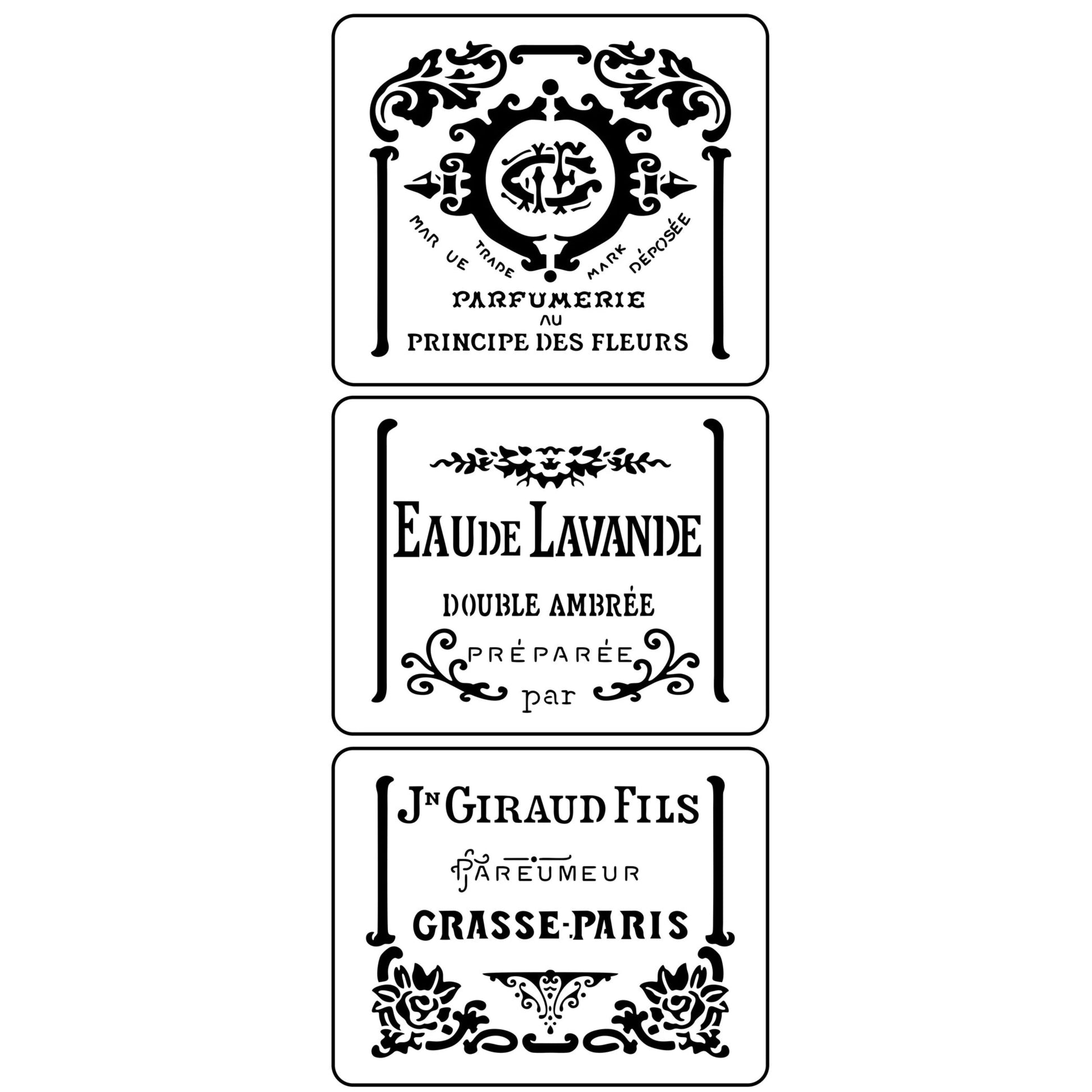 Parfumerie Stencil - JRV