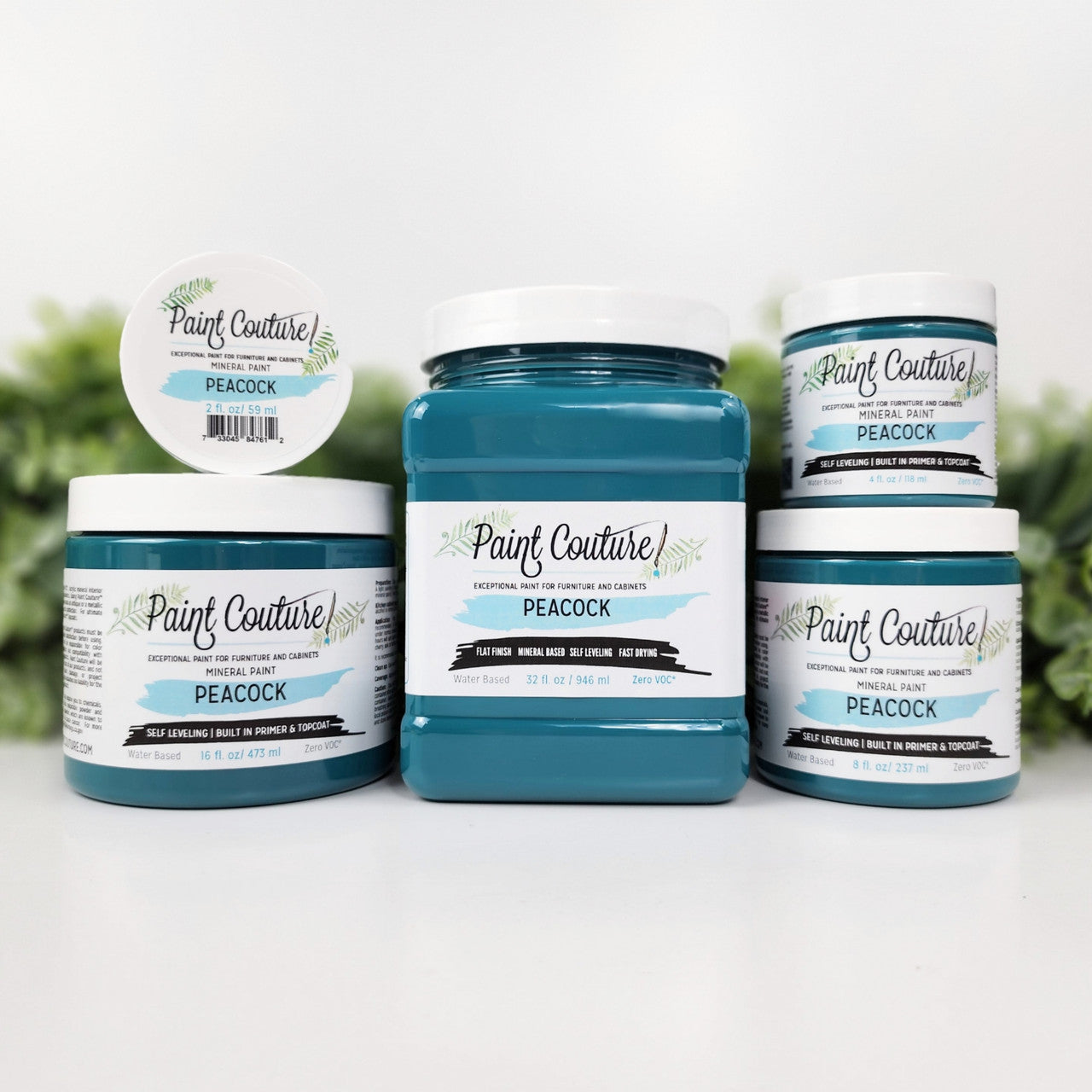 Peacock Acrylic Mineral Paint - Paint Couture