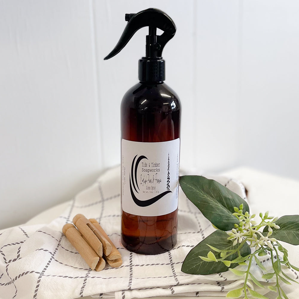 Pear & Freesia Linen Spray by Tide & Timber Soapworks