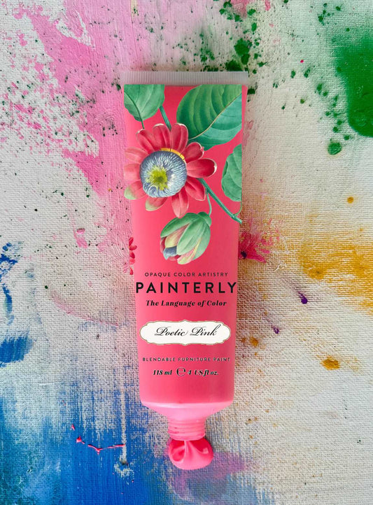 Poetic Pink Painterly Furniture Artist Paint by DIY Paint