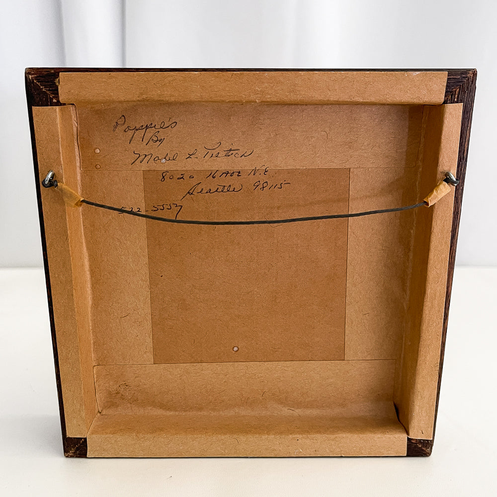 Vintage Mabel L. Pietsch "Poppies"