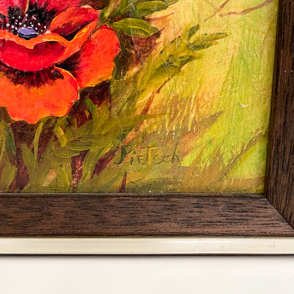 Vintage Mabel L. Pietsch "Poppies"