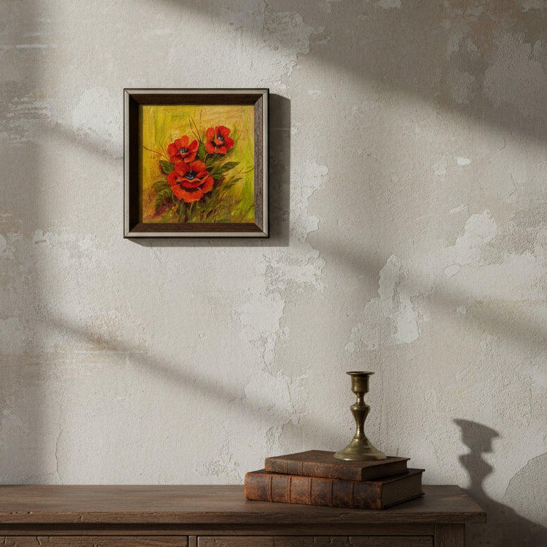 Vintage Mabel L. Pietsch "Poppies"