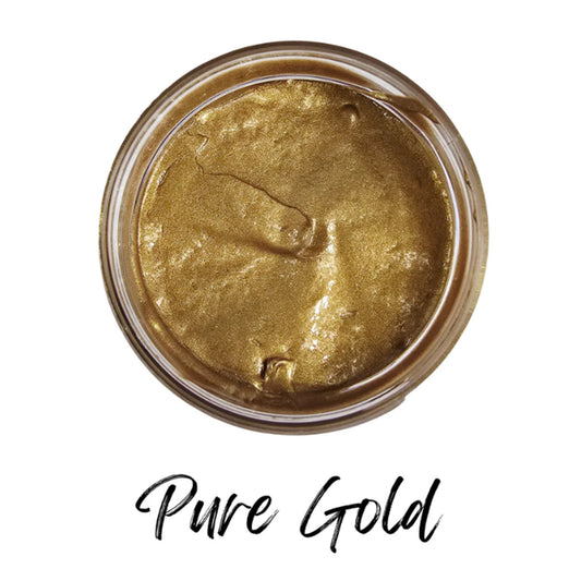 Pure Gold Metallic Stencil Paste by Paint Couture - Made in USA