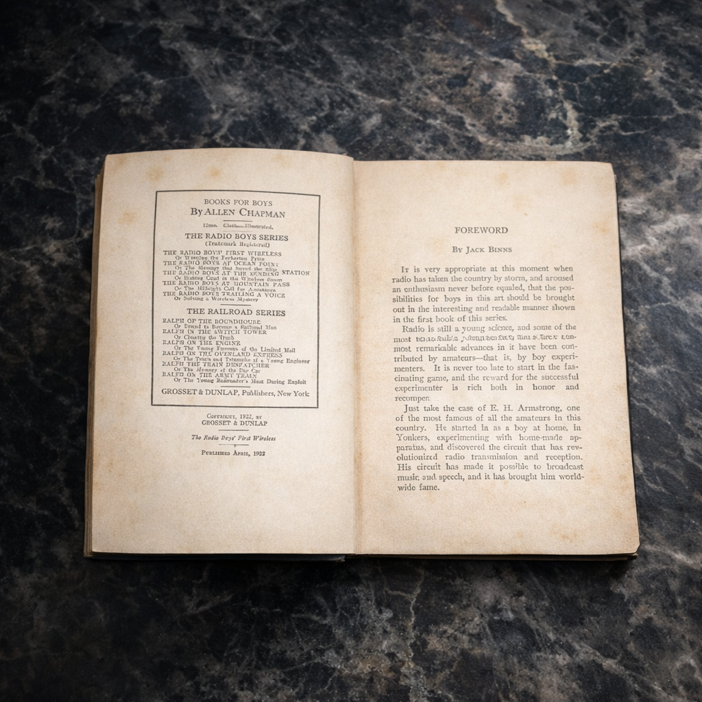 Antique Radio Boys Novel Series - Set of 2