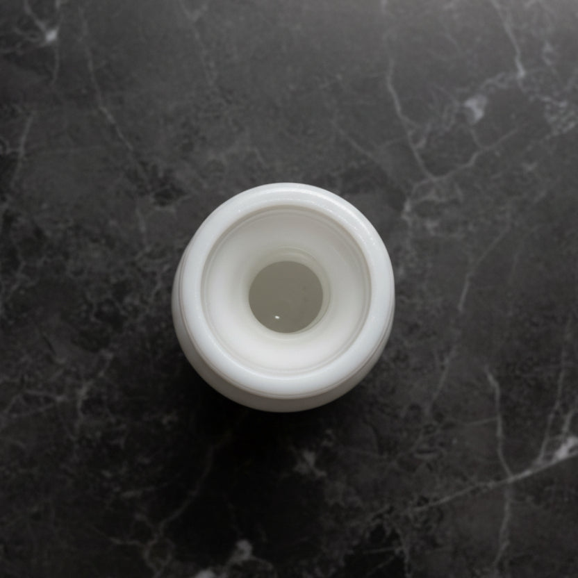 1960s Randall Bee Hive Milk Glass Bud Vase