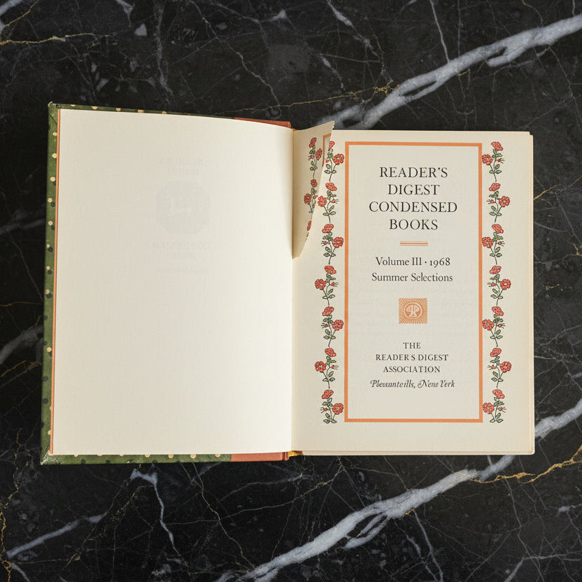 1968 Reader's Digest Condensed Books Volume 3