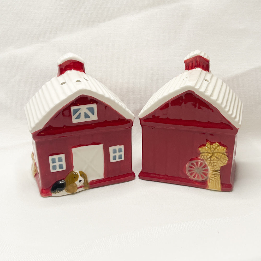 Red Barn Salt & Pepper Shaker Set - Pioneer Woman0