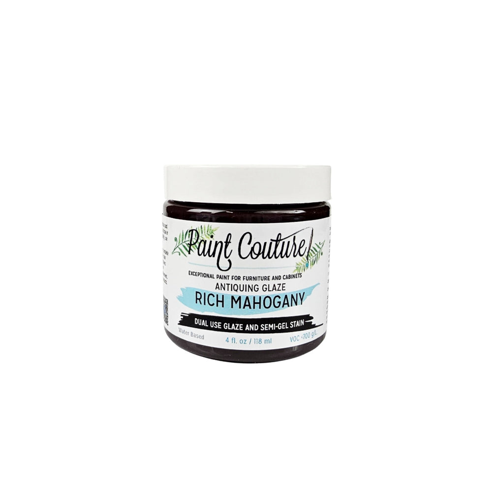 Rich Mahogany Antiquing Glaze - Paint Couture