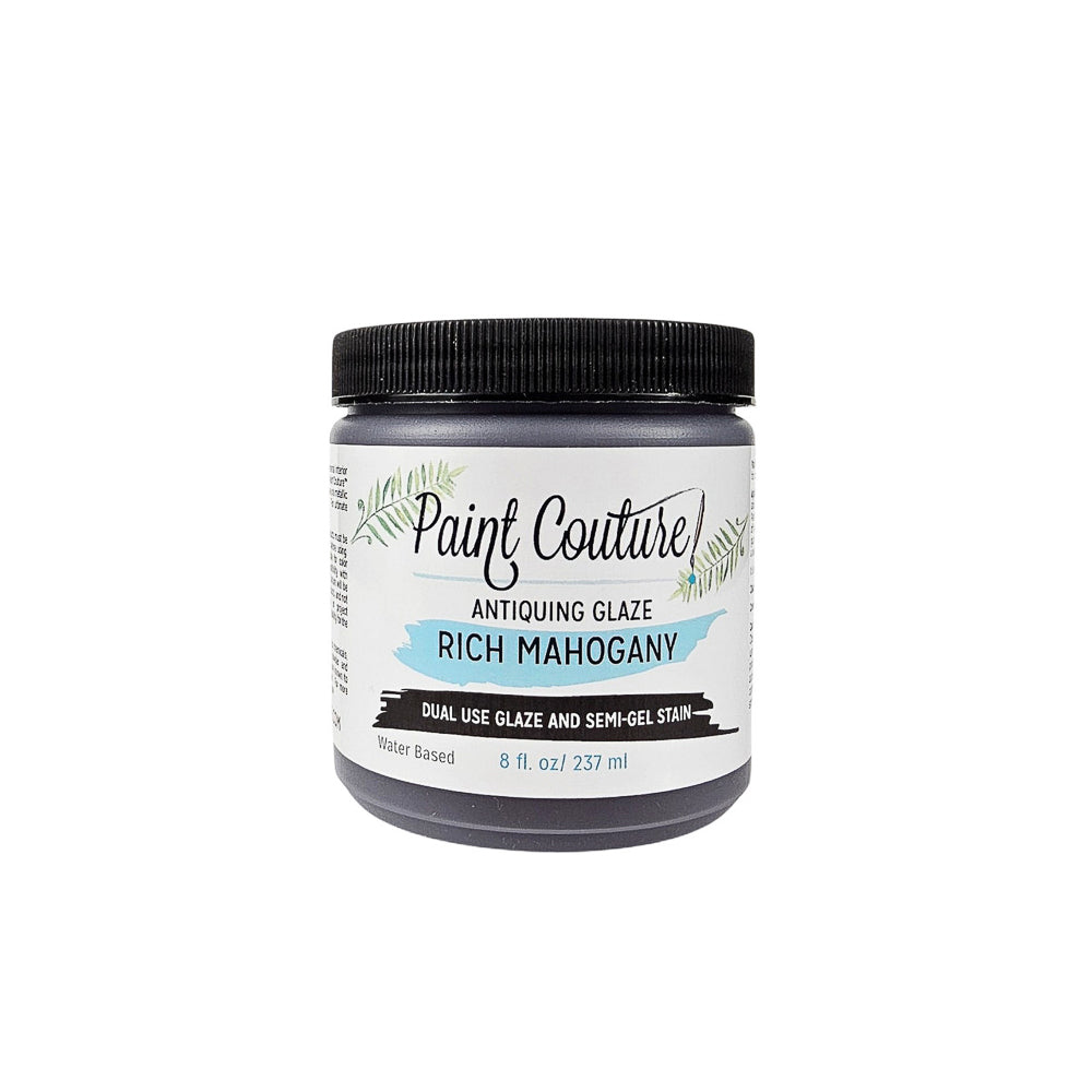 Rich Mahogany Antiquing Glaze - Paint Couture