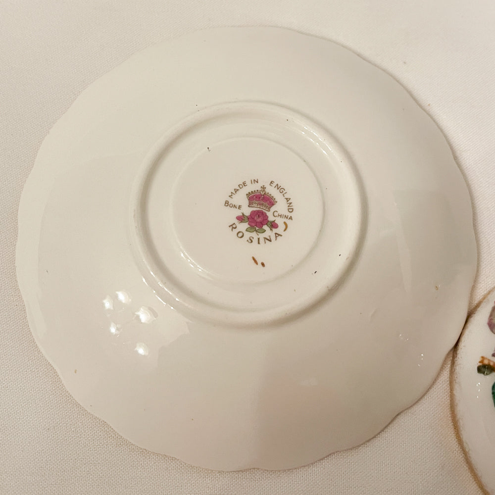 Rosina Magnolia Tea Set Bone China - England