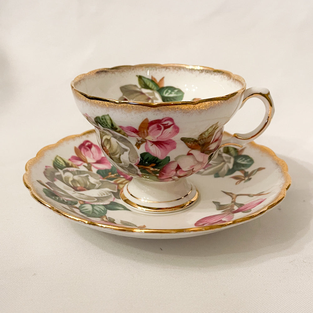 Rosina Magnolia Tea Set Bone China - England